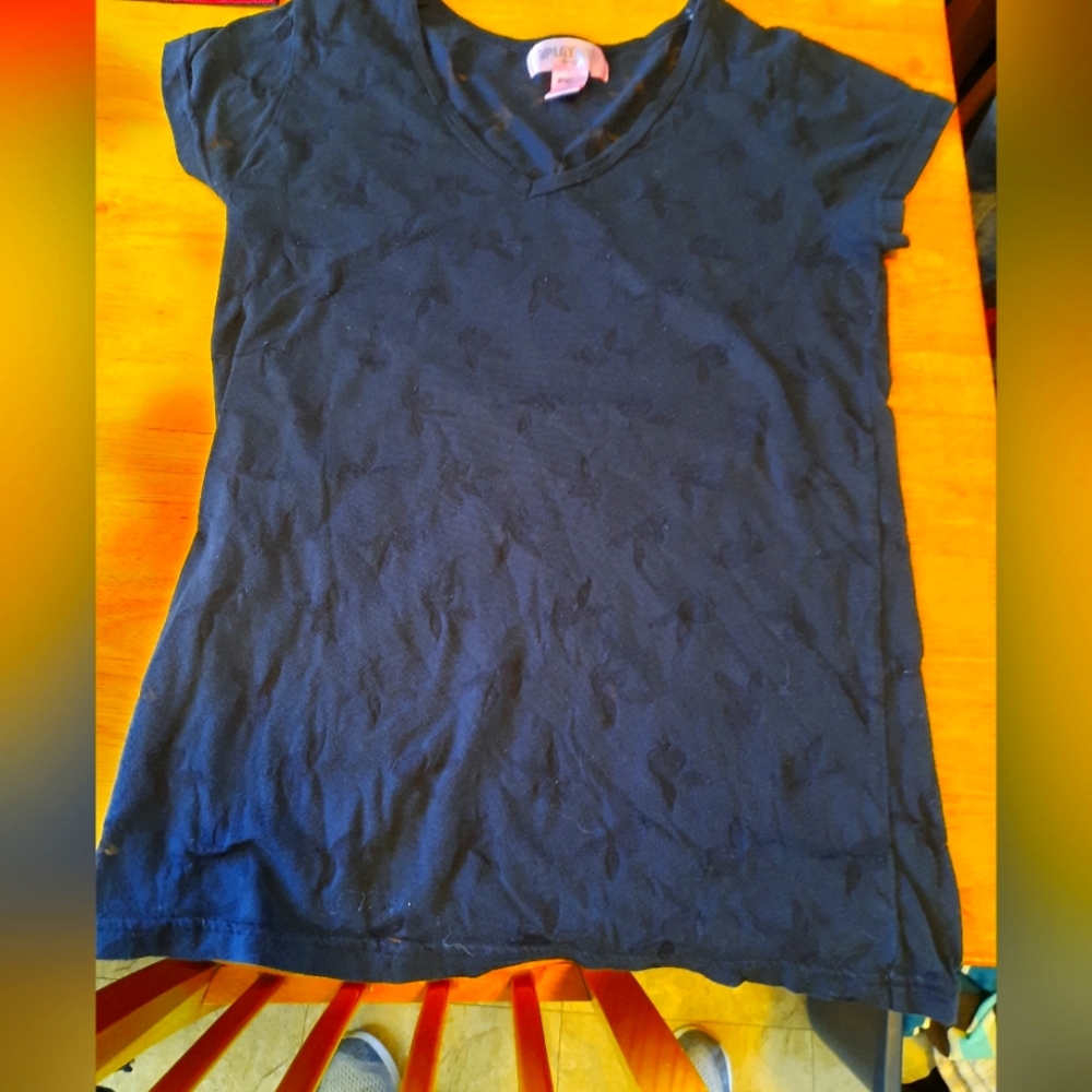 Playboy Women's Size Large Top